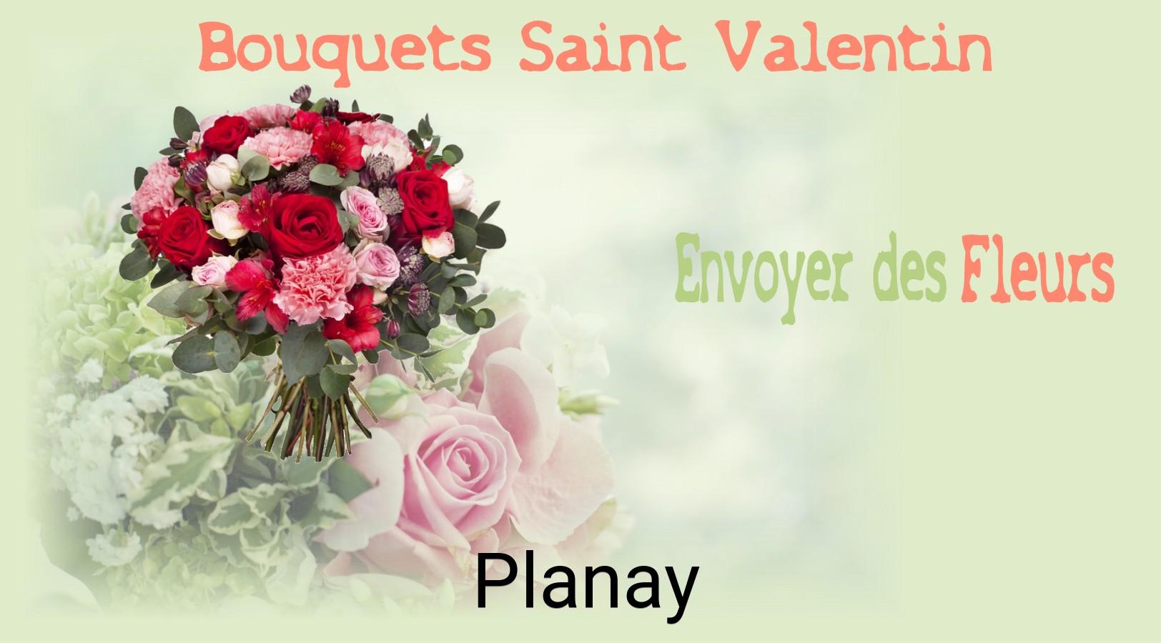 Roses de Saint-Valentin livrées à Planay